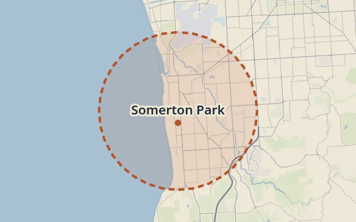 Map of Somerton Park