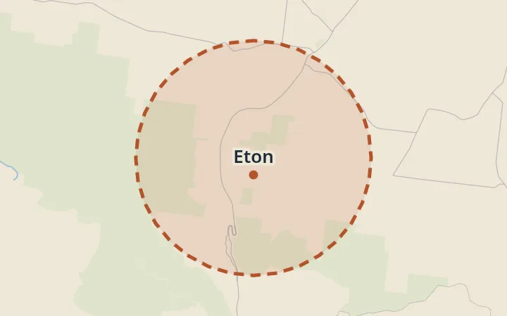 Map of Eton