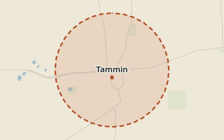 Map of Tammin