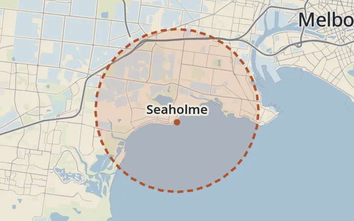 Map of Seaholme