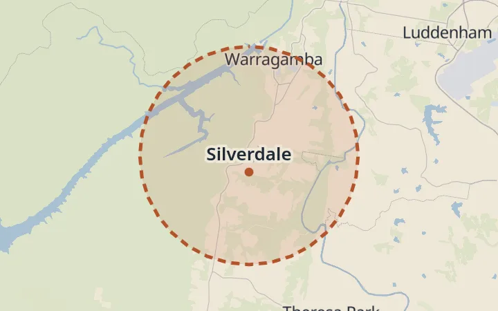 Map of Silverdale