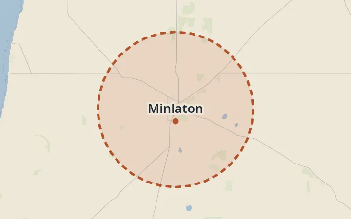Map of Minlaton