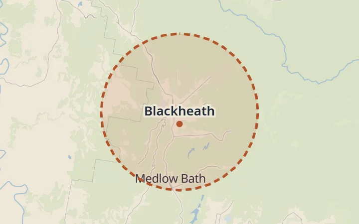 Map of Blackheath