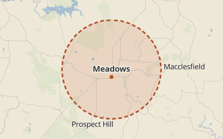 Map of Meadows