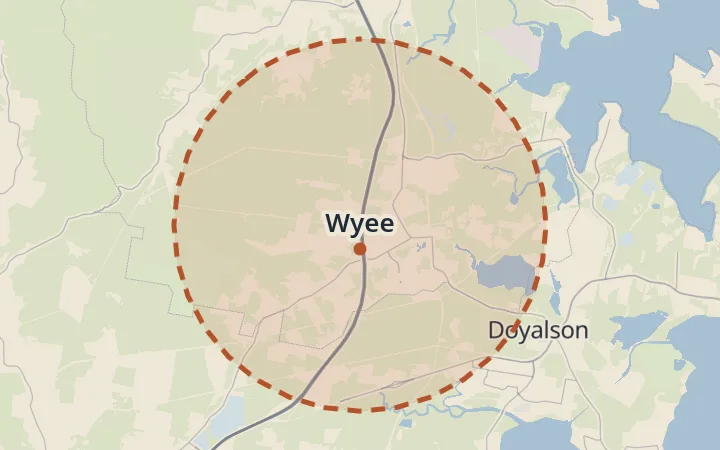Map of Wyee