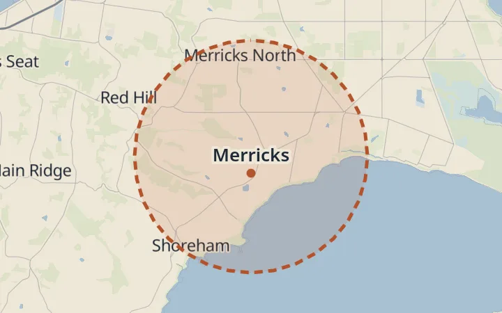 Map of Merricks