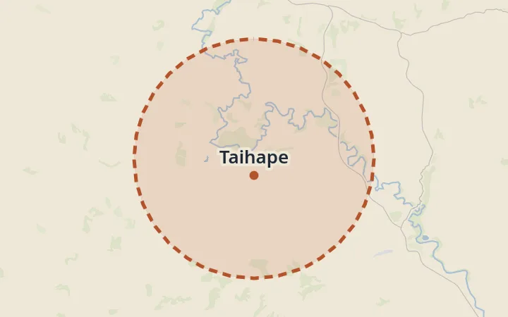 Map of Taihape