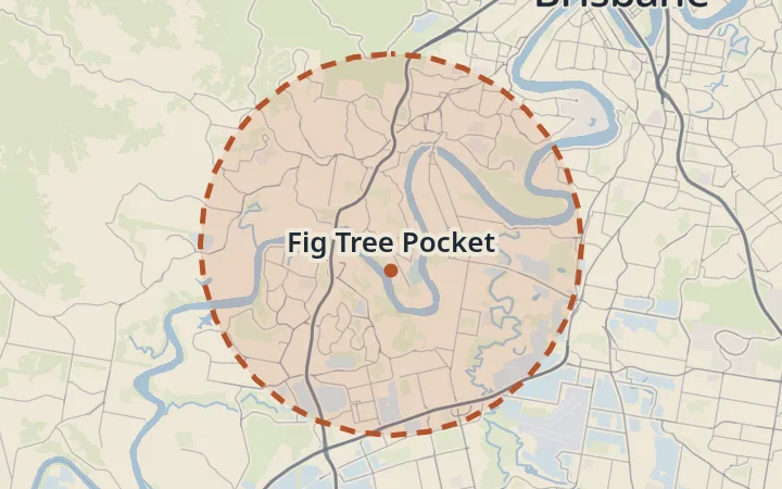 Map of Fig Tree Pocket