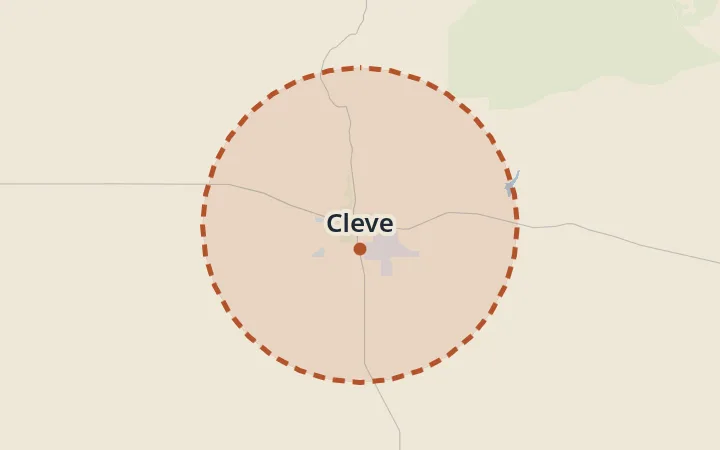 Map of Cleve