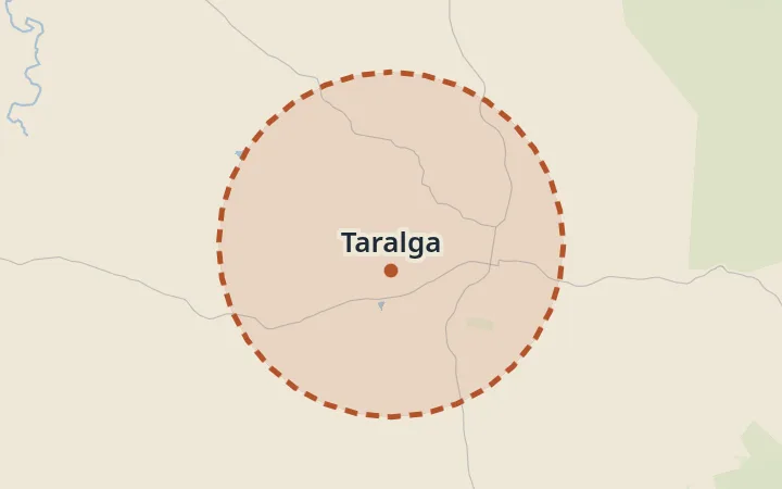 Map of Taralga