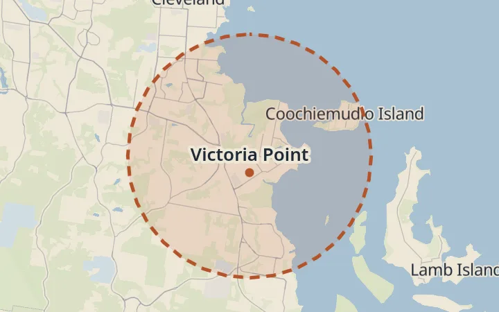 Map of Victoria Point