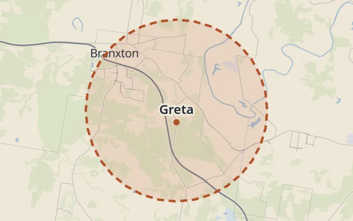 Map of Greta