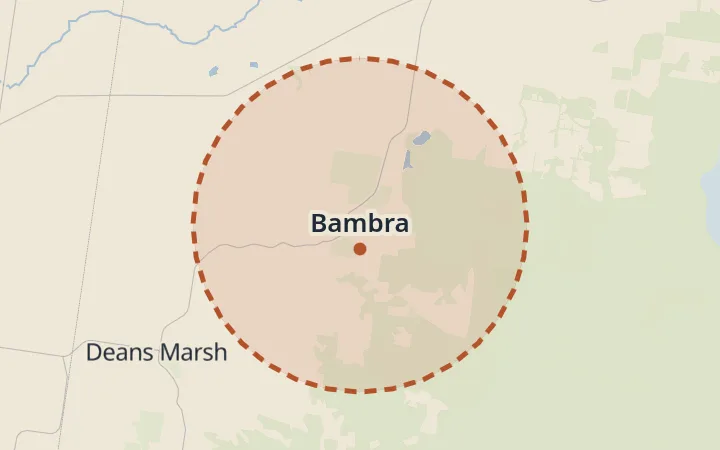 Map of Bambra