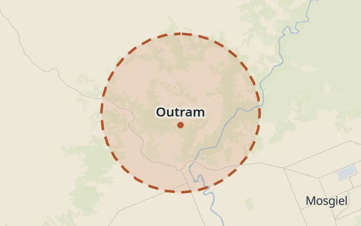 Map of Outram
