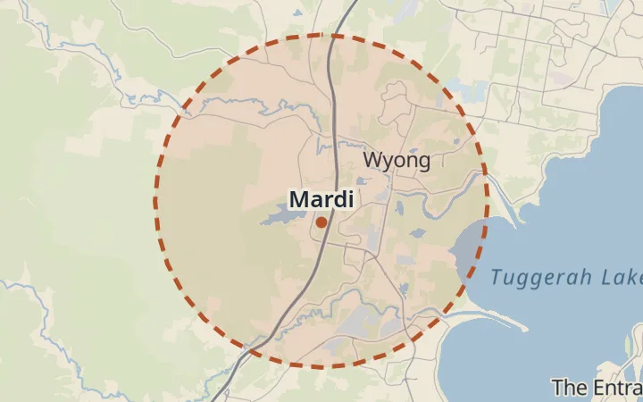 Map of Mardi