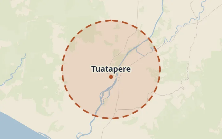 Map of Tuatapere