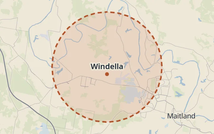 Map of Windella