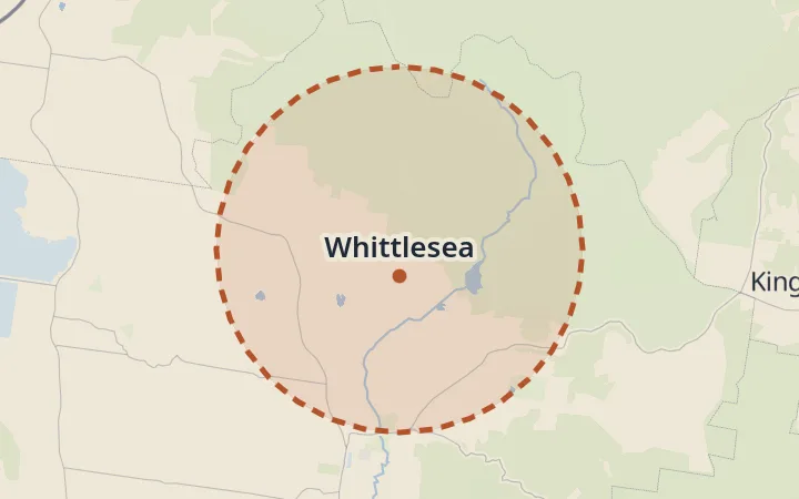 Map of Whittlesea