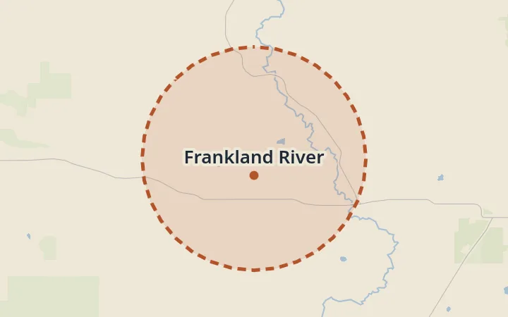 Map of Frankland River