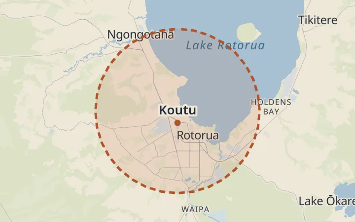 Map of Koutu