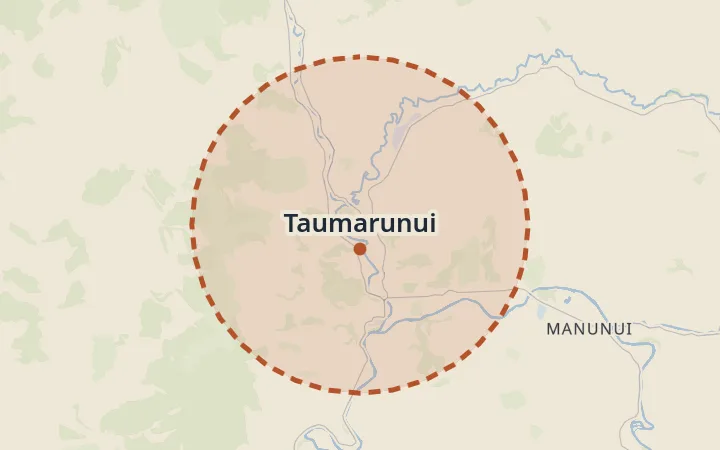 Map of Taumarunui
