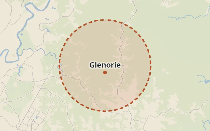 Map of Glenorie