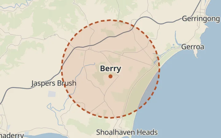 Map of Berry