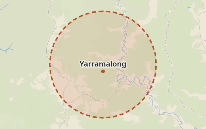 Map of Yarramalong