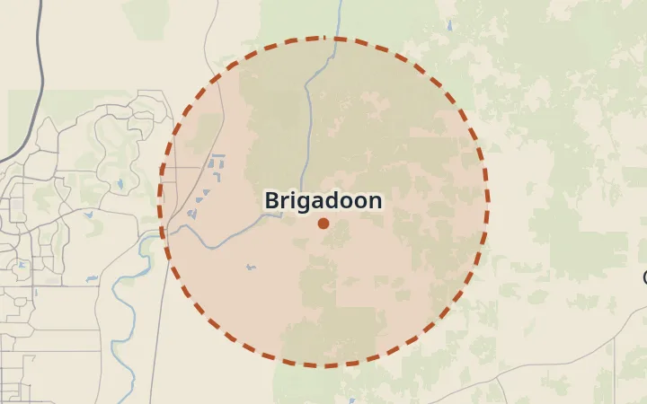 Map of Brigadoon
