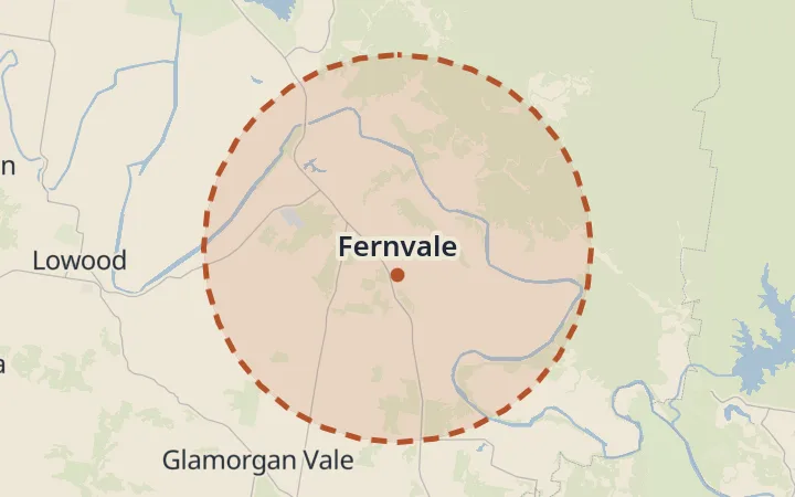 Map of Fernvale