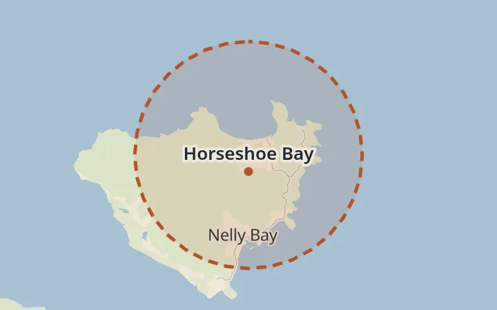 Map of Horseshoe Bay