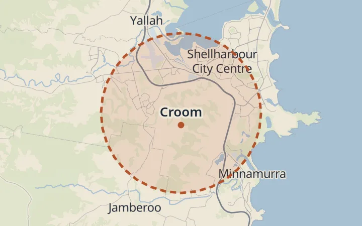 Map of Croom