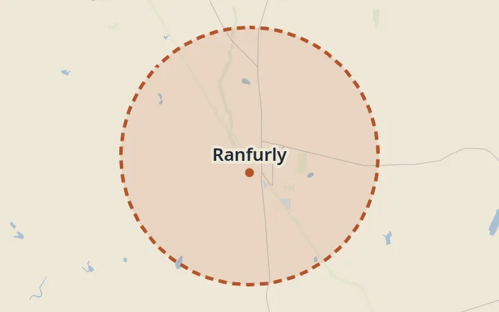 Map of Ranfurly