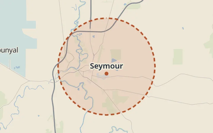 Map of Seymour