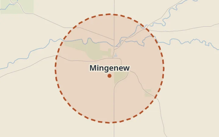Map of Mingenew