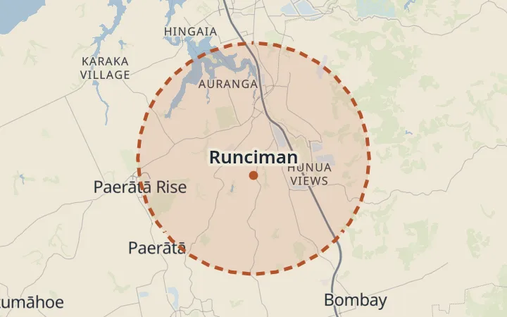 Map of Runciman