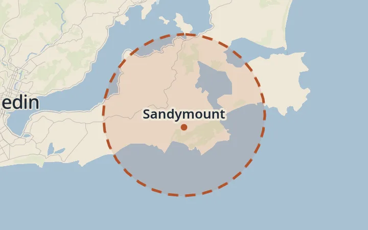 Map of Sandymount