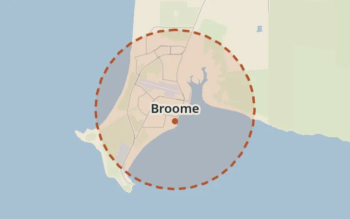 Map of Broome