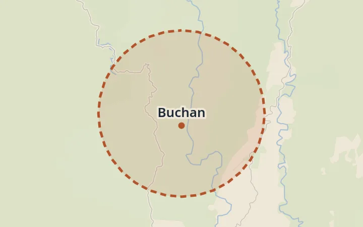 Map of Buchan