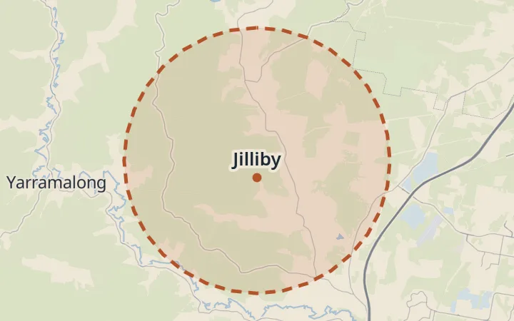 Map of Jilliby