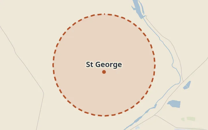 Map of St George