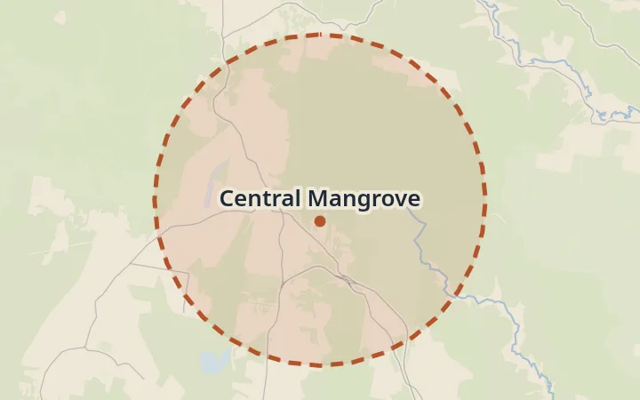 Map of Central Mangrove