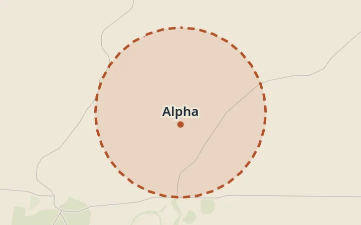 Map of Alpha