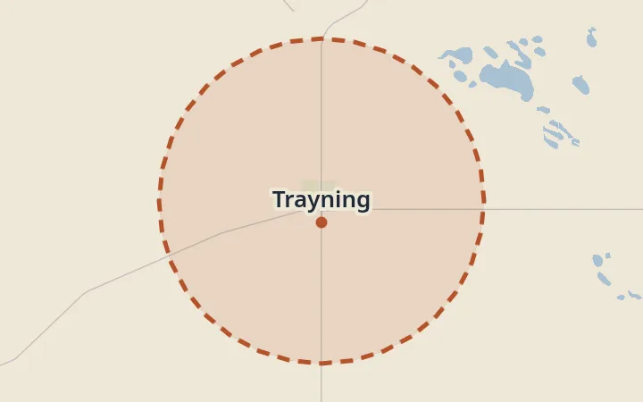 Map of Trayning