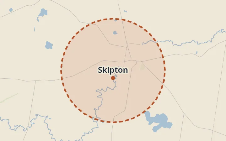 Map of Skipton