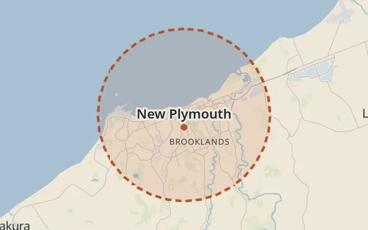 Map of New Plymouth