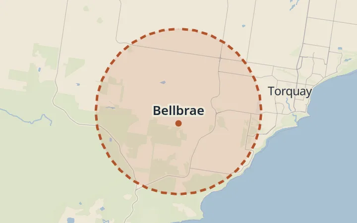 Map of Bellbrae