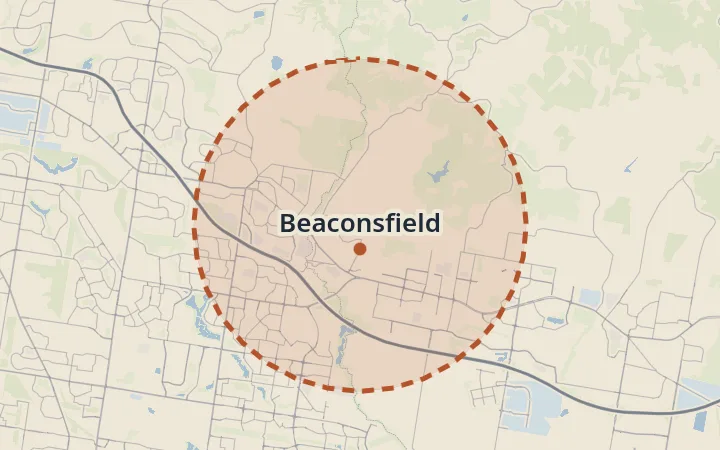 Map of Beaconsfield