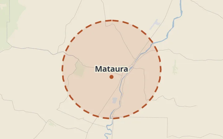 Map of Mataura