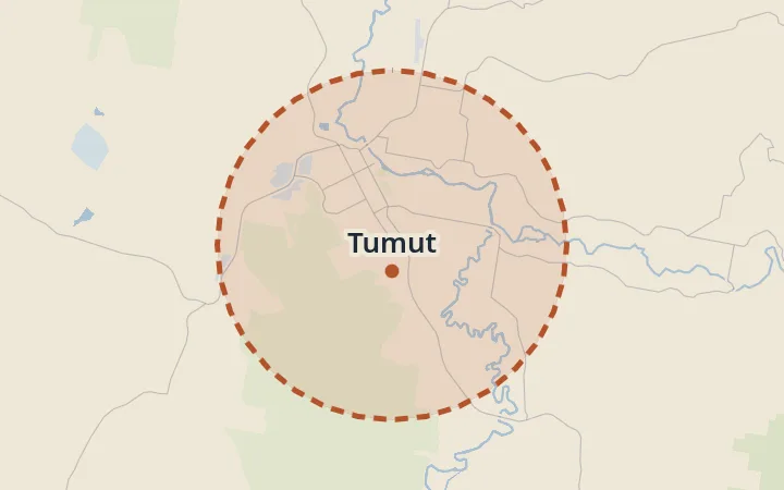 Map of Tumut